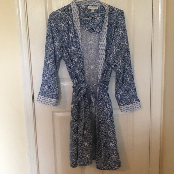 Midnight by Carole Hochman Other - Blue Bath Robe Midnight by Carole Hochman Other - Blue Bath Robe